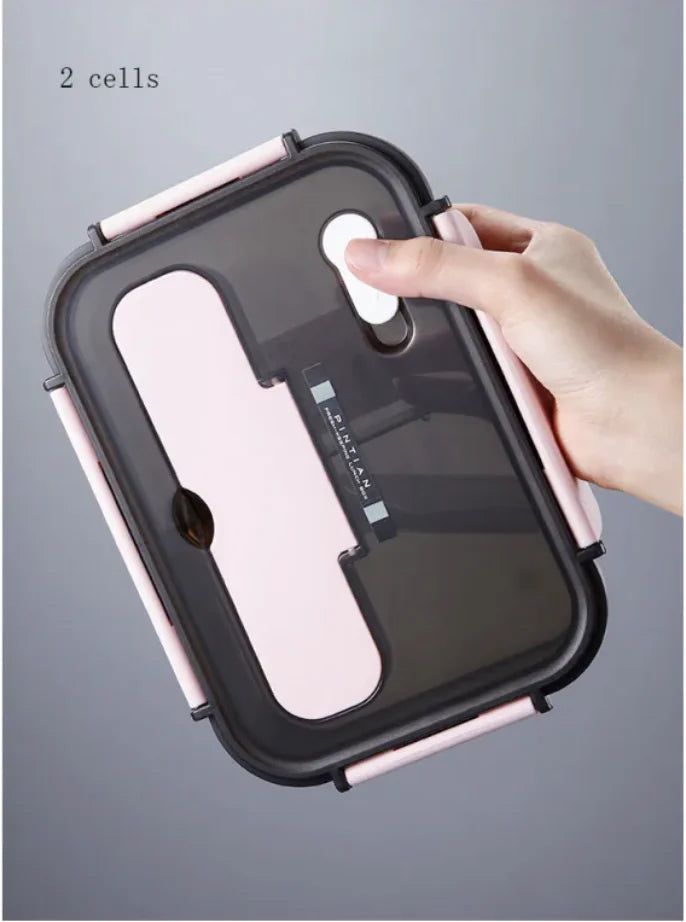 Microwaveable Plastic Bento Box WEM Support (www.WEM.support)