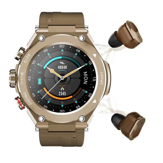 Smart Watch with Earbuds WEM Support (www.WEM.support)