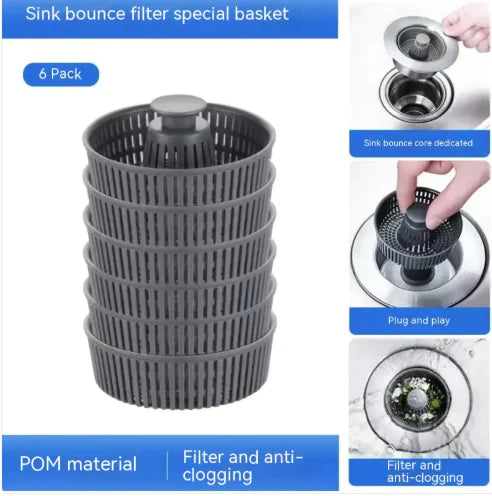 Stainless Steel Sink Drain Filter WEM Support (www.WEM.support)