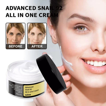 Snail Cream Fading Wrinkle French Lines Replenishment Firming Skin Anti-Aging WEM Support (www.WEM.support)