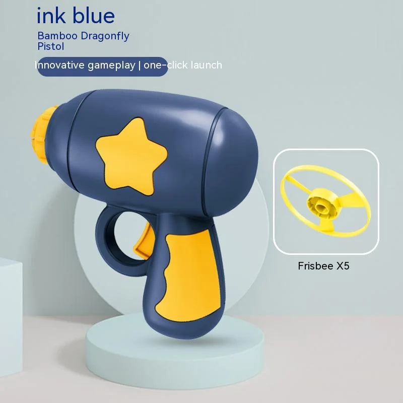 Training Launcher with Flying Discs WEM Support (www.WEM.support)