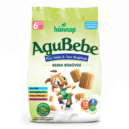 Hünnap Agubebe - Whole Wheat Goat Milk Baby Biscuit 400 gr WEM Support (www.WEM.support)