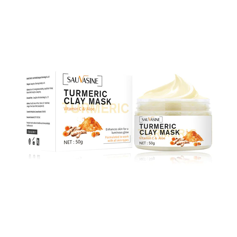 Turmeric Clay Mask Hydrating Moisturizing WEM Support (www.WEM.support)