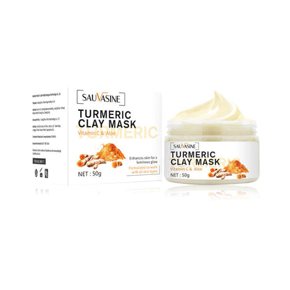 Turmeric Clay Mask Hydrating Moisturizing WEM Support (www.WEM.support)