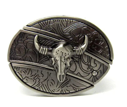 Universal Folding Knife Belt Buckle - Western Style (One Piece) HejK.com Marketplace LLC