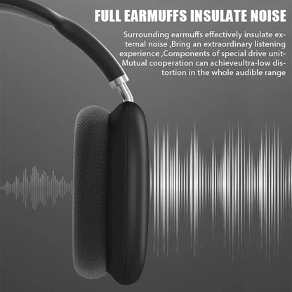 Wireless Bluetooth Headphones Noise Cancelling With Microphone WEM Support (www.WEM.support)