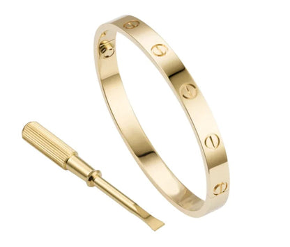 Gold Color Crystal Bracelets for Women WEM Support (www.WEM.support)
