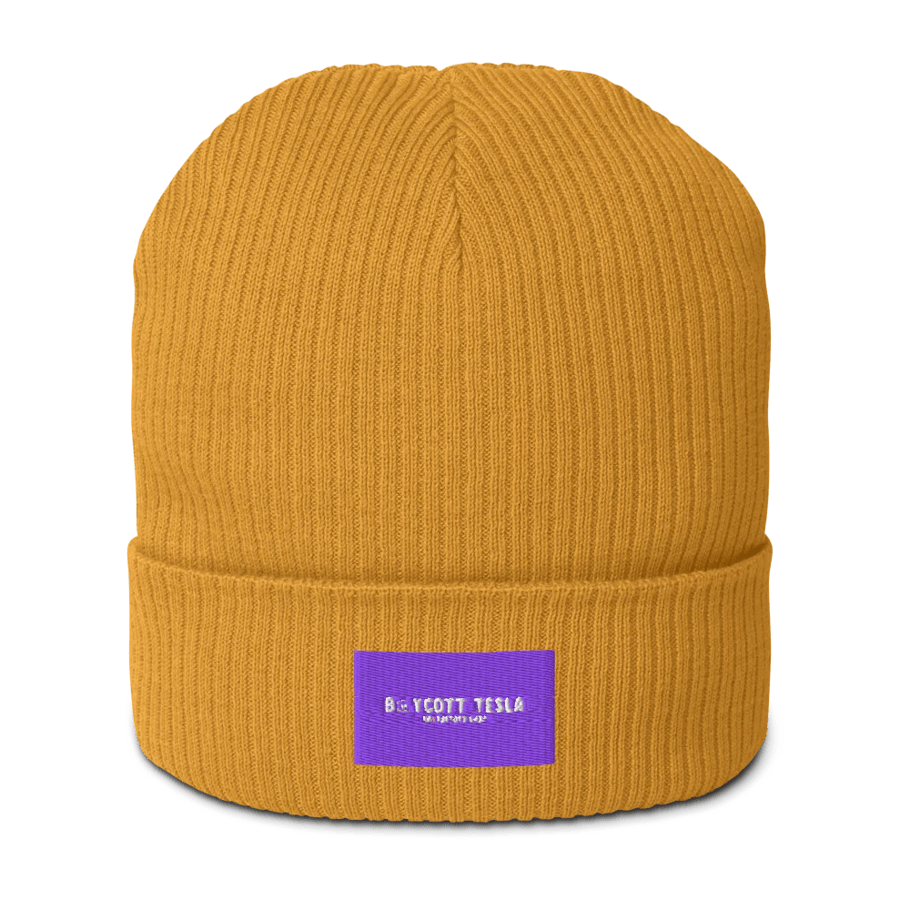EcoPure Ribbed Beanie - Catch Cards