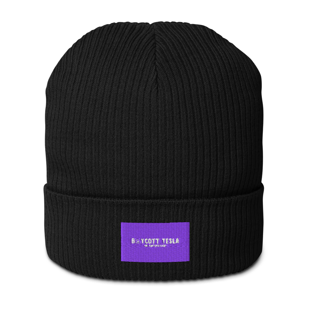 EcoPure Ribbed Beanie - Catch Cards