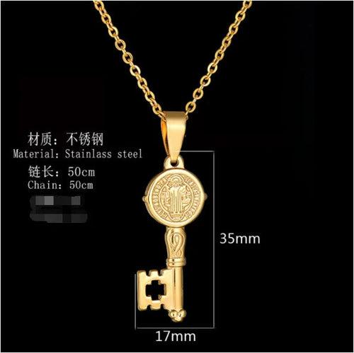 Key To My Heart Necklace WEM Support (www.WEM.support)