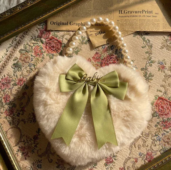 Heart Plush Hand Carrying Bag HejK.com