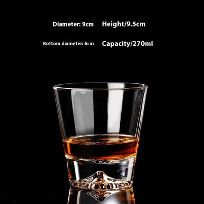 Crystal Whiskey Shot Glass Set WEM Support (www.WEM.support)