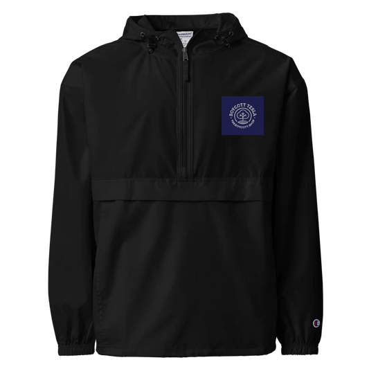 Embroidered Champion Packable Jacket - Catch Cards