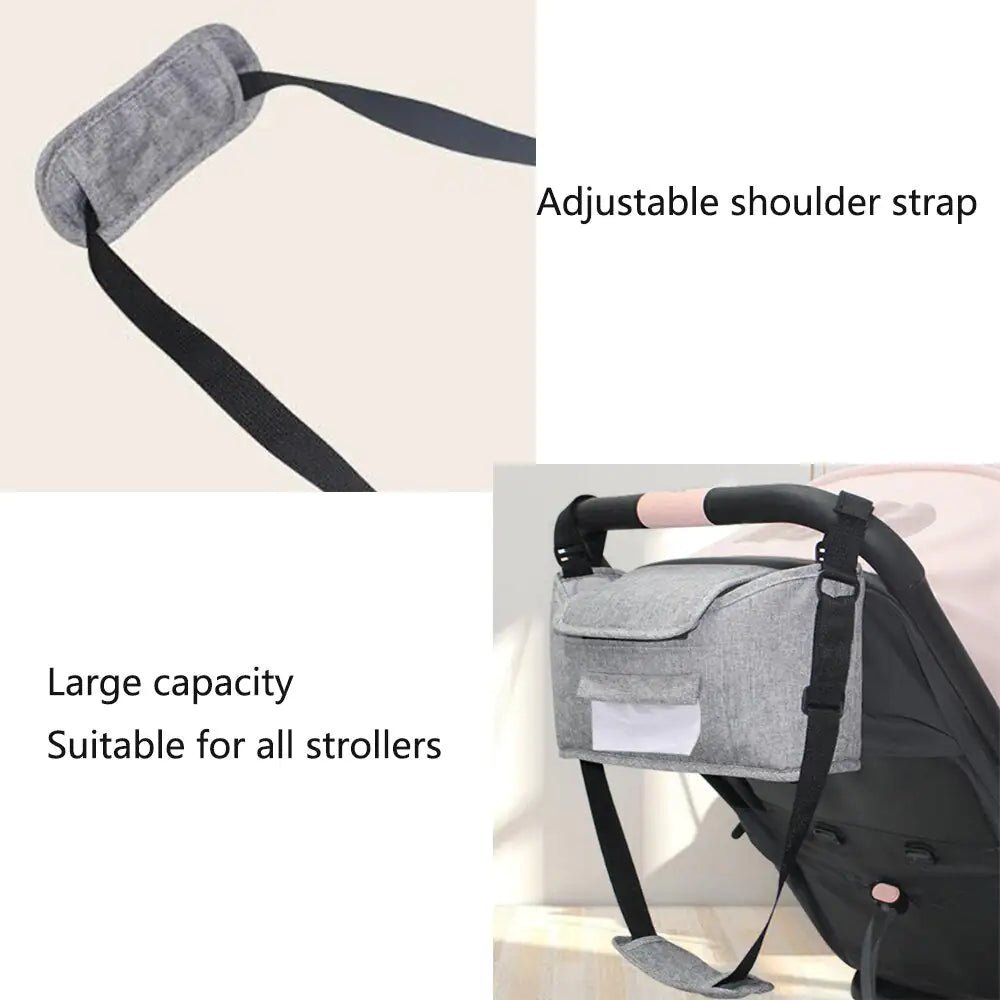 ENGLISH: Stroller Bag Pram Organizer - Catch Cards