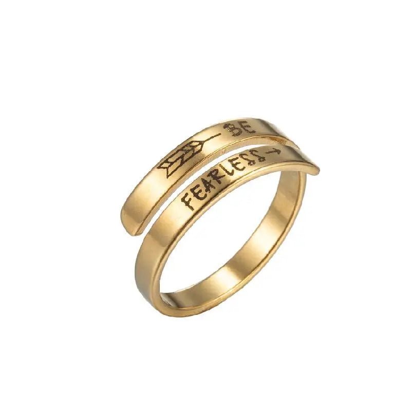 Engraved Adjustable Ring - Catch Cards