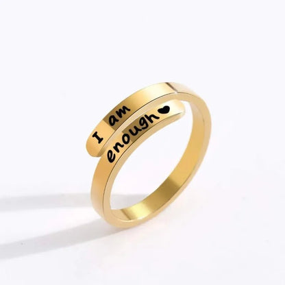 Engraved Adjustable Ring - Catch Cards