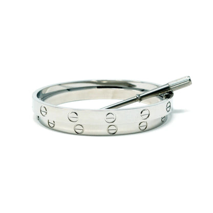 Silver Love Bracelet WEM Support (www.WEM.support)