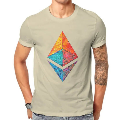 Ethereum Crypto Cotton Tee - Catch Cards