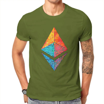 Ethereum Crypto Cotton Tee - Catch Cards