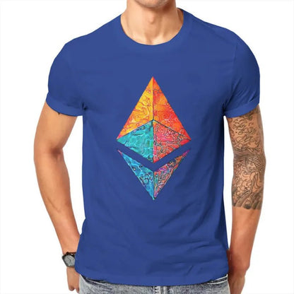 Ethereum Crypto Cotton Tee - Catch Cards