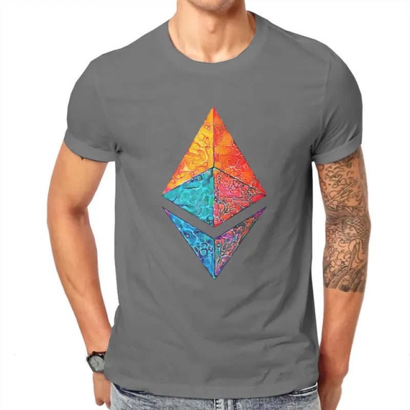 Ethereum Crypto Cotton Tee - Catch Cards