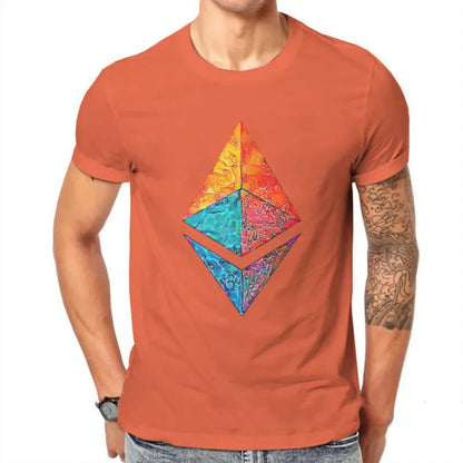 Ethereum Crypto Cotton Tee - Catch Cards