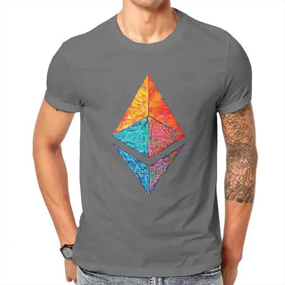 Ethereum Crypto Cotton Tee - Catch Cards