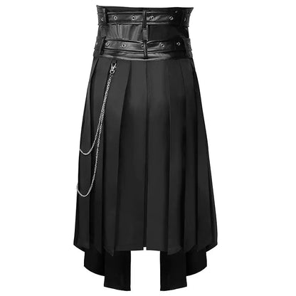 European And American Dark Rock Ashes Gothic Skirt - Catch Cards