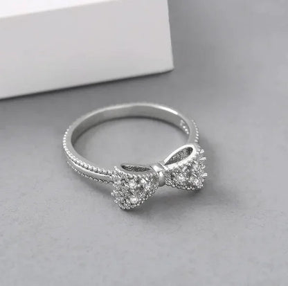 European Style Bowknot Ring for Girls - Catch Cards