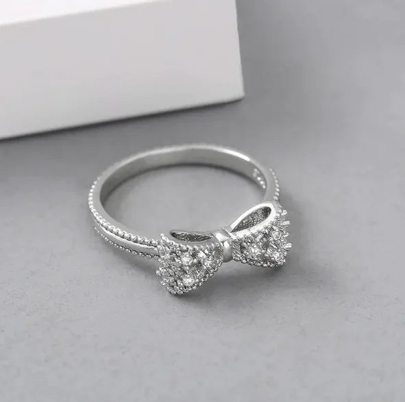 European Style Bowknot Ring for Girls - Catch Cards