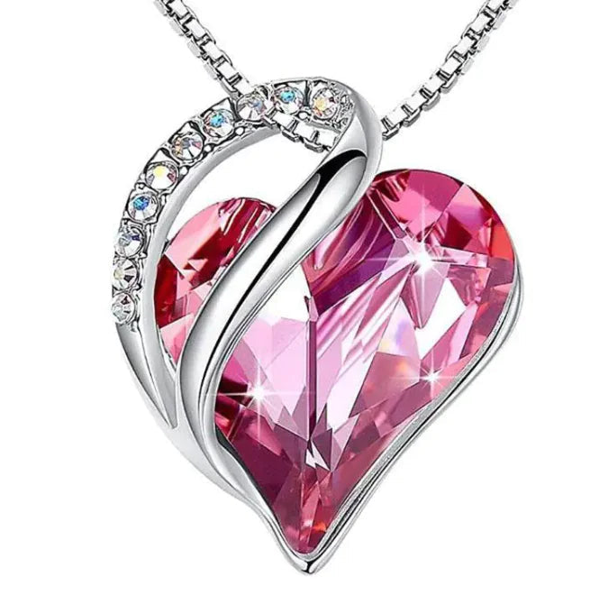 Sterling Silver Heart Charm WEM Support (www.WEM.support)