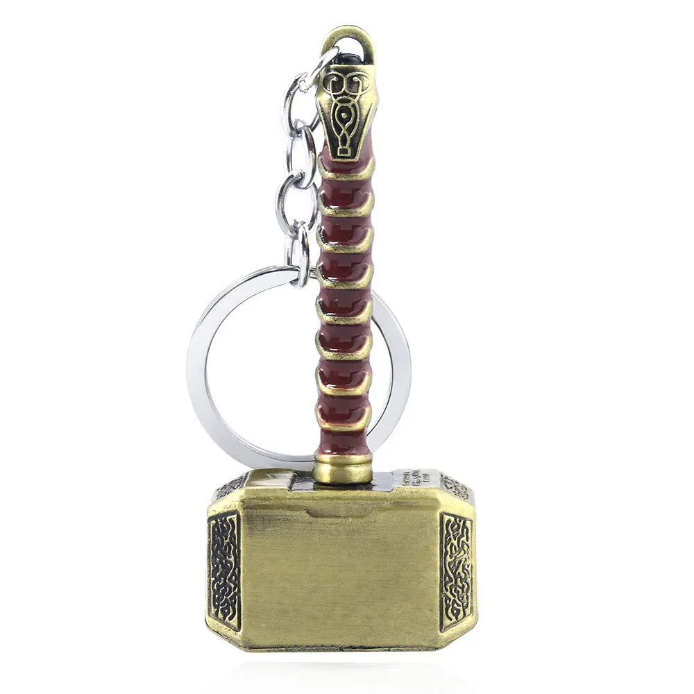 Bottle Opener Hammer Keychain Necklace WEM Support (www.WEM.support)