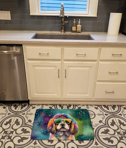 Shih Tzu Hippie Dawg Memory Foam Kitchen Mat WEM Support (www.WEM.support)