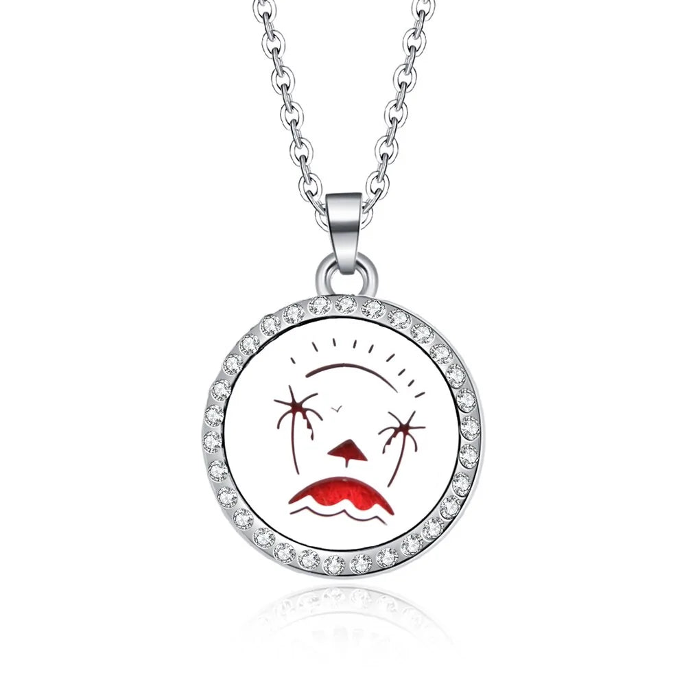 10 Styles Aroma Oil Diffuser Perfume Necklace WEM Support (www.WEM.support)