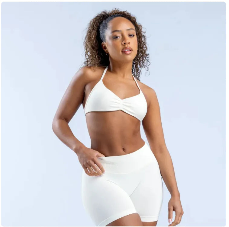 Women's Halter Back Sports Bra HejK.com