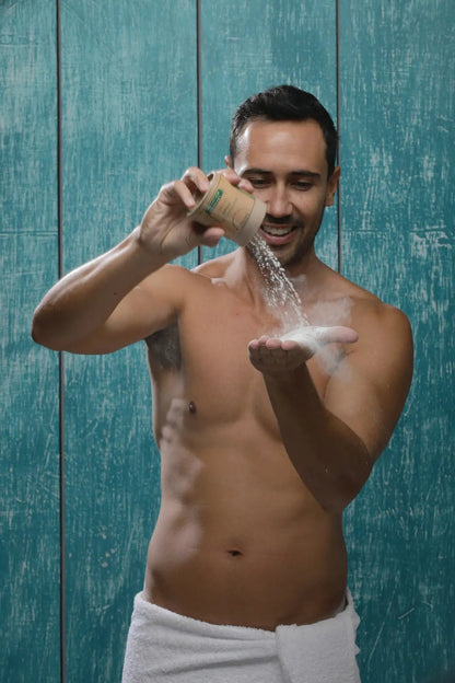 All-Natural Body Powder. Eco-Friendly. WEM Support (www.WEM.support)