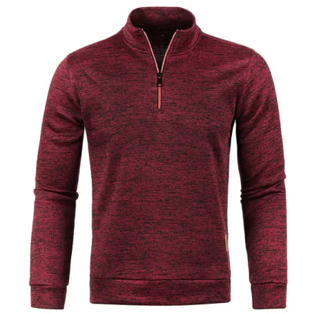 Autumn And Winter Men's Zippered Sweater WEM Support (www.WEM.support)