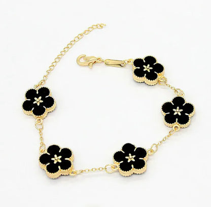Double-Sided Plum Blossom Bracelet