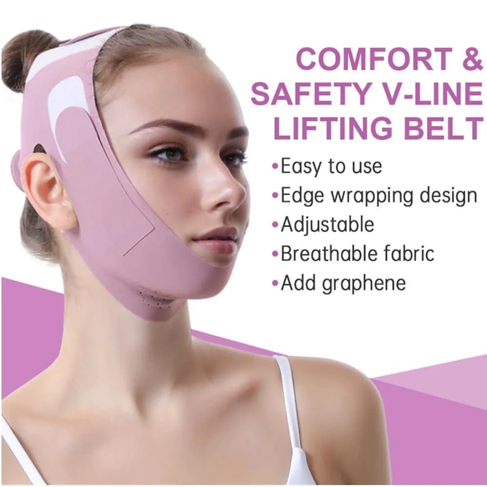 Face Lifting Mask V Face Bandage - Catch Cards