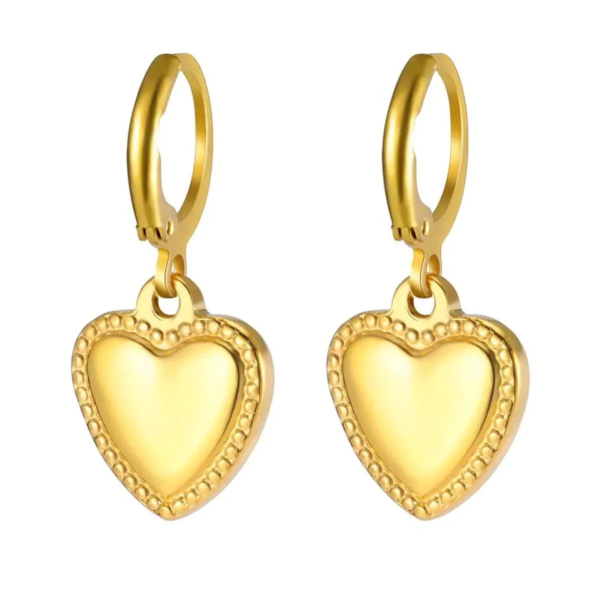 Fashion Stainless Steel Earrings - Catch Cards