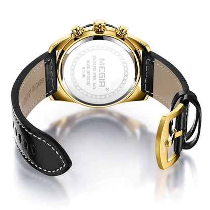 Fashionable Multifunctional Quartz Sports Watch for Men - Catch Cards