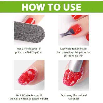 FastAct Nail Polish Removal Gel - Catch Cards