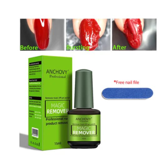 FastAct Nail Polish Removal Gel - Catch Cards