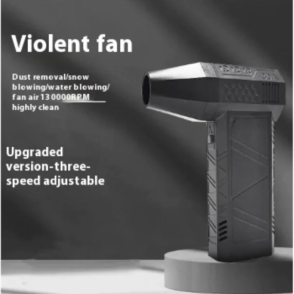 Mini Turbo Violent Fan Dust Blowing Gun WEM Support (www.WEM.support)