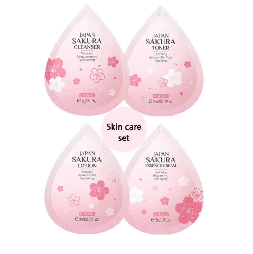 Sakura Skin Care Set WEM Support (www.WEM.support)