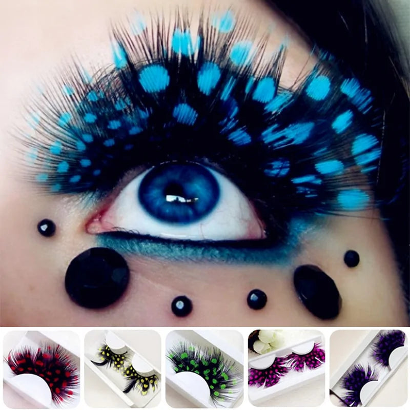 Vibrant Cosplay Eyelashes WEM Support (www.WEM.support)