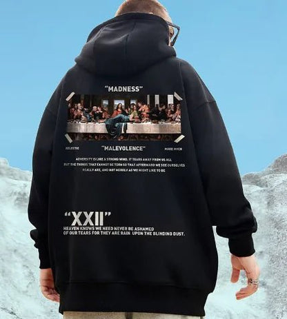 Floral Aesthetic Last Supper Women's Sweater - Catch Cards