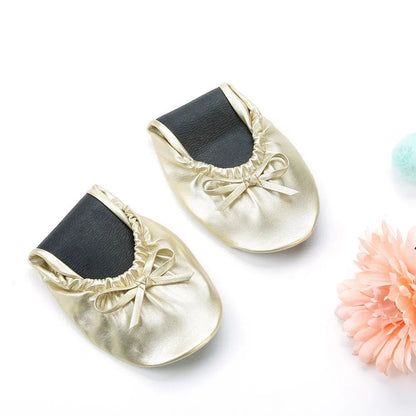 Foldable Indoor Ballet Shoes Lace - Free - Catch Cards