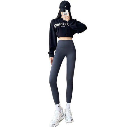 Fleece-lined Thick High Waist Hip Lift Leggings For Women WEM Support (www.WEM.support)