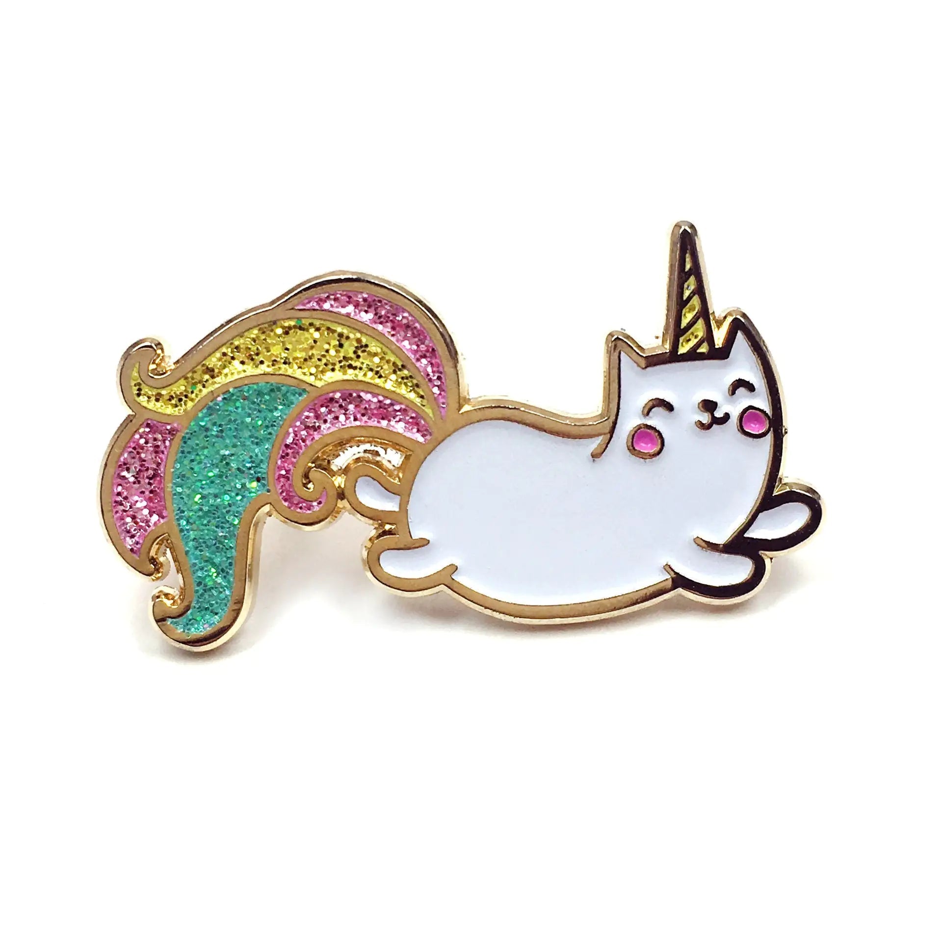 Unicorn Cat Fridge Magnet WEM Support (www.WEM.support)